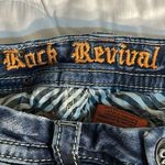 Rock Revival Jeans Pearl Skinny Size 25. Inseam 30 inches Navy Blue Photo 8