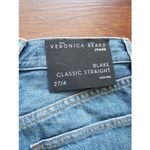 Veronica Beard NWT  Blake Classic Y2K Collegiate Feminine Wide Leg Jeans Size 27 Photo 3