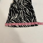 Topshop Zebra Print Flared Pants Women’s Size 2 Stretch High Waist Retro Y2K Photo 7