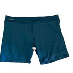 zuda Teal Bermuda Swim Skort Women SZ 4X #1259 Blue Photo 4