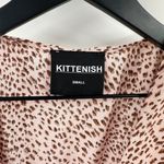 Kittenish  Oaklyn Blush Wrap Dress Size Small Photo 2