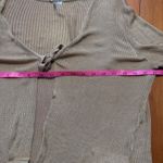 Free People Free‎ People Marlena Cardigan Velvet Sands Tie Front Lightweight Medium Photo 5