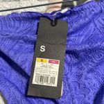 Purple Lace Ruffle Tie Side Bikini Bottoms Photo 11