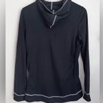 Alo Yoga ALO athletic hoodie Coolfit black USTA patch tennis pickle ball lightweight XL Photo 3