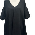 L'Academie L’Academie Revolve Black Marva Textured Mini Dress Boho Resort Beach Coastal Photo 0