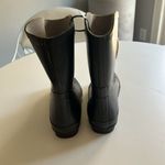 Nomad  Lace-Up Detail Rubber Rain Boots - KellyB, Black, Size 7, NWOT Photo 7