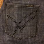 William Rast  Rhinestone Pockets Blue Skinny Jeans Photo 1