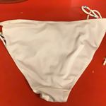 O’Beach Size Large Off White & Polka Dots Printed Side Ties. New With Tags. Photo 3