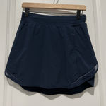 Lululemon Hotty Hot High-Rise Skirt True Navy Size 8 Golf Tennis Pickleball Photo 0
