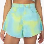 We Wore What  Tie Dye Flare Bell Short, NWT Photo 0