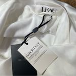 NEW LEAU White Cabo Ruched Satin Slip Mini Dress 2X Photo 4