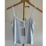 SKIMS Soft Lounge Lace Cami in Blue Quartz, Size Small Photo 5