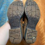 Born Leandra Brown Leather Short Boots Moto buckle style size 6.5 city bohemian Tan Photo 5