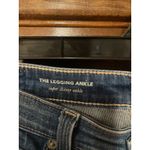AG THE LEGGING ANKLE DISTRESSED JEANS SIZE 26 Blue Photo 2