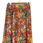Rachel Roy Long Floral Linen Maxi Skirt Size M New Photo 5