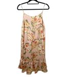 easel  Floral Hi Low Ruffle Sleeveless Dress Women’s Size Medium‎ Boho Summer Photo 1