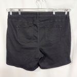 Cato  Plus Size 20W Denim Shorts Black Solid High Rise Casual‎ 8 Inch Stretch 503 Photo 2