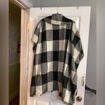 Treasure & Bond Oversize Plaid Cape / Poncho Photo 1