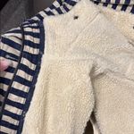 Gap Navy and Cream Striped Jacket size small women’s Photo 10