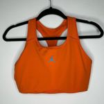 Nike Jordan Jumpman Sports Bra In Orange/ Blue Lagoon Photo 1