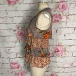 Anthropologie 🔥 5 for 25🔥 Ric rac montage sleeveless mixed print tiered top Photo 5