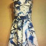 Adelyn Rae Blue Swirl Dress Size Small Photo 0