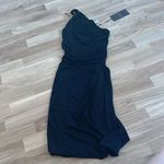 Gucci NWT  one shoulder chain detailing bodycon ruched draped dress Photo 5