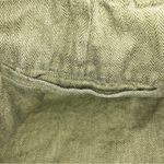 J.Crew 100% Linen Olive Green Linen Style Shorts Size 00 Photo 3