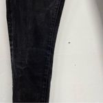 Articles of Society  Black Acid Wash Dylan Slim Jeans Womens 31 Denim Zip Fly Photo 2