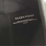 Eileen Fisher  Women S Black Viscose Nylon Spandex Double Zip Jacket Top Stretch Photo 2