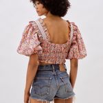 For Love & Lemons ๐ Libby Floral Crop Top NWOT Photo 1
