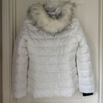 Nautica White Fur Good Coat NEW Photo 3
