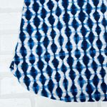 Athleta  Women's Tank Top Sleeveless‎ Blue White Diamond Pattern Athleisure Small Photo 8