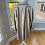 Worthington Vintage Khaki Tan Trench Coat Button In Lining and Hood Size XL Photo 4