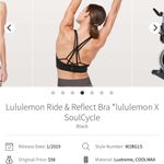 Lululemon SoulCycle Ride & Reflect Bra Photo 8