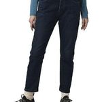 prAna  Women's Size 0/25  Rinse Wash Buxton Boyfriend Fit Denim Jeans Photo 0