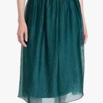 Vince smock waist gathered skirt (large, dark blue waltz) - has flaws Photo 0