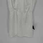 Lulus White Mock Neck Sleeveless Mini Dress Party Cocktail NWT Medium Photo 5
