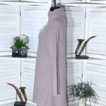 Lulus  soft turtleneck sweater dress very warm light purple pink long sleeves S Photo 11
