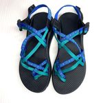 Chacos Blue Jacquard Strappy ZX/2 Classic Sandals Photo 3