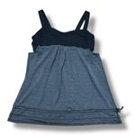 Lululemon Black Gray Run Back on Track Tank Top - Size 10 Photo 2