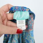 SUNSETS Bohemian Tile Print Wide Leg Lounge Pants Size L Blue Size L Photo 2