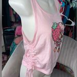 Strawberry Shortcake scrunched Tank top Pink Size XL Photo 1