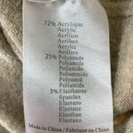 Esqualo Turtleneck Sweater Oatmeal Knit Large Tan Photo 5