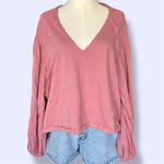 Free People  Kathy Long Sleeve Smocked Top Photo 3