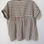 Madewell  Lakeline popover stripe shirt size M Photo 6