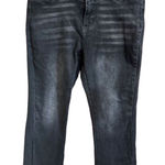 KanCan High Rise Chewed Hem Black‎ Ankle Jeans Size 30 Black Photo 0