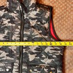 Cynthia Rowley  Womens Size L Quilted Vest Zip Front Snap Front Pockets Camo Photo 2