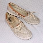 Keds Boat Shoes Cream Heather sz 7.5 Photo 0
