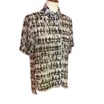 Badgley Mischka  dressy button up blouse Photo 1